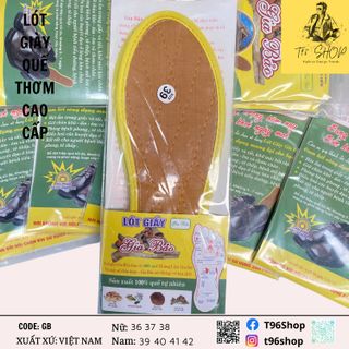 Lót giày Quế giá sỉ, giá bán buôn, chất lượng cao Gia Bảo