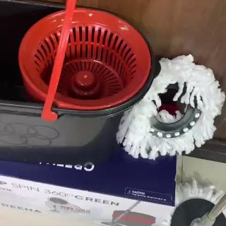 Cây Lau Nhà Xoay 360 CREEN CR - CNR238 - Nhựa Dẻo Chống Vỡ,Nứt