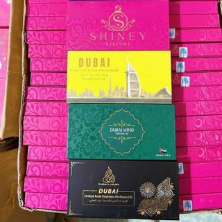 SET 5 CHAI TINH DẦU NƯỚC HOA DUBAI