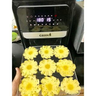 Nồi chiên không dầu Creen 12L AG86B new 2022- Chức Năng Sấy Hoa Quả