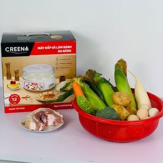 Máy Làm Caramen - Sữa Chua - Làm Bánh Và Hấp Bánh Đa Năng Creen CR-H168