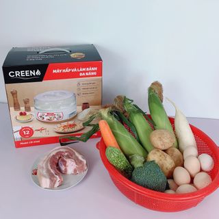 Máy Làm Caramen - Sữa Chua - Làm Bánh Và Hấp Bánh Đa Năng Creen CR-H168