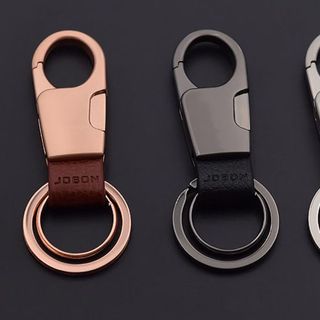 Móc Khóa Kim Loại Cao Cấp JOBON Dạng Tròn