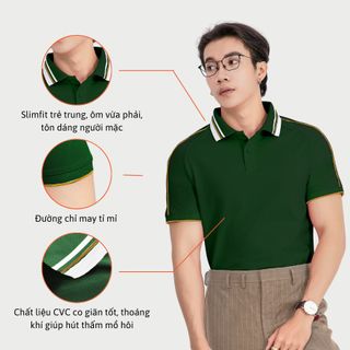 COMBO ÁO POLO NAM XANH ĐẬM SỈ SỐ LƯỢNG LỚN