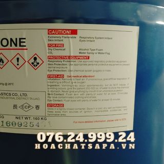 Acetone UN1090 – Hàng Nhập Bồn Đài Loan giá sỉ