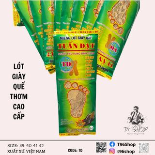 Lót giày Hương quế xịn giá sỉ, giá bán buôn, chất lượng cao Tuấn Đạt