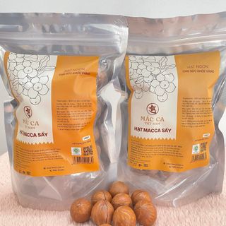 Hạt Mắc Ca Organic túi zip 500gr