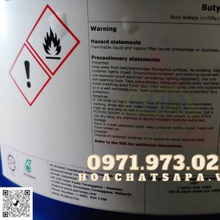 n-Butyl Acetate – nBAC Malaysia – Petronas giá sỉ