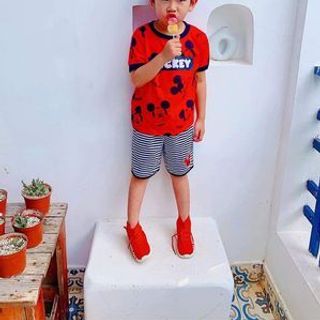 Set bộ đồ ngắn tay bé trai MicKey