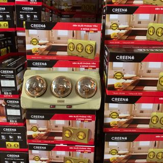 Đèn Sưởi Nhà Tắm Cao Cấp Creen - 3 Bóng