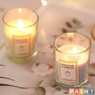 Nến thơm thiên nhiên trang trí phòng ấm áp, nến cốc SCANTED CANDEL