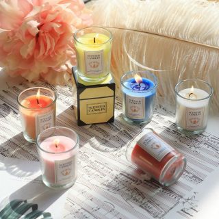 Nến thơm thiên nhiên trang trí phòng ấm áp, nến cốc SCANTED CANDEL