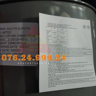 Cereclor S52 (Parafin Chlor hóa): Chất hóa dẻo – Anh