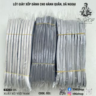 Lót giày xốp êm chân giá sỉ, giá bán buôn - Lót giày xốp dành cho bộ đội hành quân dã ngoại