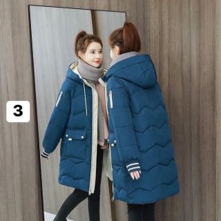 ÁO PHAO DÁNG DÀI - GIẤU EO TÔN DÁNG