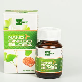 Viên uống TPCN Nano Ginkgo Biloba OIC (60 viên) bổ não, tuần hoàn máu não giá sỉ