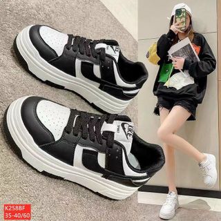 Giày thể thao nữ chất da mềm đẹp K258