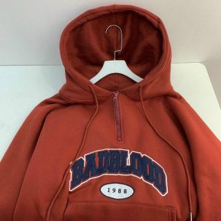 Áo hoodie thun nỉ logo thêu badbloood  form dưới 90kg giá sỉ