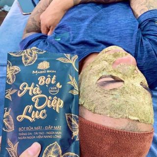 Bột hà diệp lục