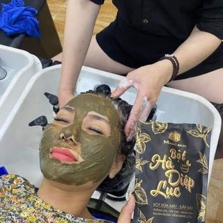 Bột hà diệp lục