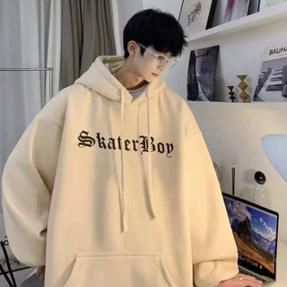 Áo hoodie logo in skater boy form dưới 70kg giá sỉ