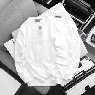 Áo thun tay dài cao cấp nam, áo Hoodie nam, Chất nỉ DA CÁ cotton 100% dư xịn. - Độ dày vừa phải, phù hợp mọi thời tiết - Form slim chuẩn hàng xuất. Full tag mạc ss22 size từ 55kg - 88kg