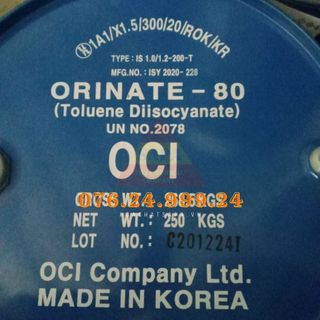 TDI Hàn Quốc – Orinate 80 – Toluene Diisocyanate giá sỉ