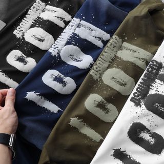Áo thun nam cao cấp, áo thun cổ tròn nam, Chất cotton 4c cao cấp xịn , đường may tỉ mỉ- dập nỗi công nghệ mới chống rạn chống bong tróc khi giặt máy size từ 55kg - 88kg