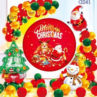 Bộ Bóng Trang Trí Giáng Sinh – GS41 (có đèn) giá sỉ