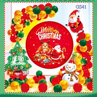 Bộ Bóng Trang Trí Giáng Sinh – GS41 (có đèn)