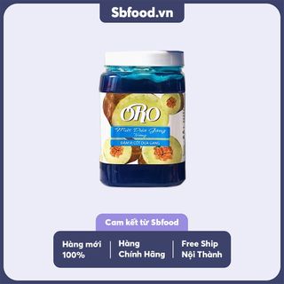 Mứt trong dưa gang Oro hũ 1kg giá sỉ