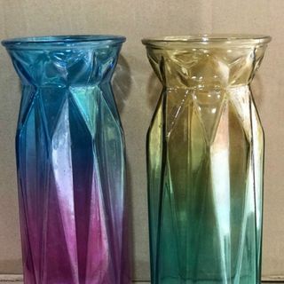 ( HÀNG SẴN HCM ) BÌNH CẮM HOA  CẦU VỒNG 7 MÀU.