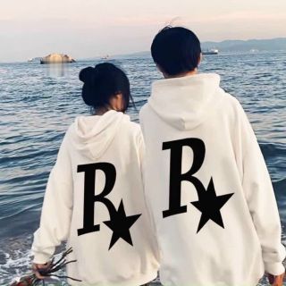 Áo hoodie logo R sao form đẹp