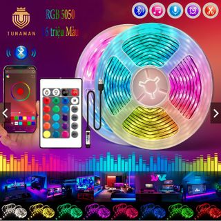 Cuộn Dây 5M LED 5050 RGB 16 triệu màu 5M giá sỉ - giá bán buôn giá sỉ