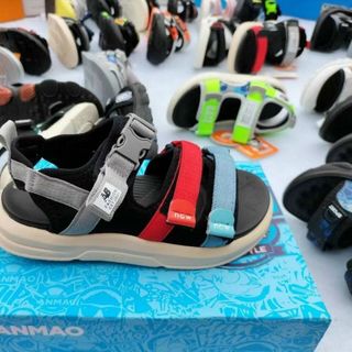 Sandal trẻ em quai dán đế cao su êm chân K282 giá sỉ