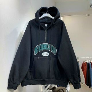 Áo hoodie thun nỉ logo thêu badbloood form dưới 90kg