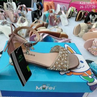 Sandal trẻ em đính hạt lấp lánh K281