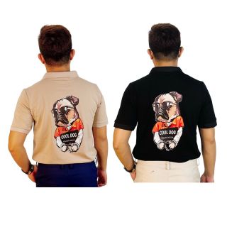 Áo polo nam thêu/ in/ túi 3 màu 4 size