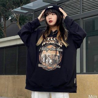 Áo hoodie logo in cityloco world form dưới 70kg đẹp