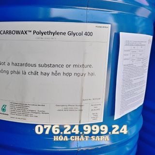 PEG400 Mã Lai – CARBOWAX Polyethylene Glycol