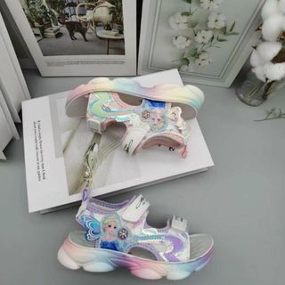 sandal trẻ em họa tiết công chúa đẹp K297