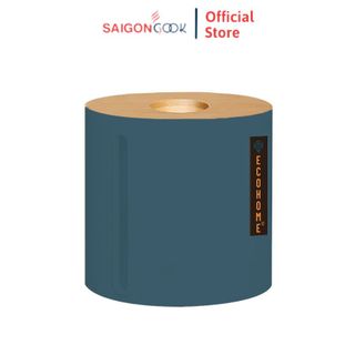 Hộp Đựng Giấy Nắp Tre Tròn Ecohome Saigoncook đa dụng 13.5x13.5 x13.3