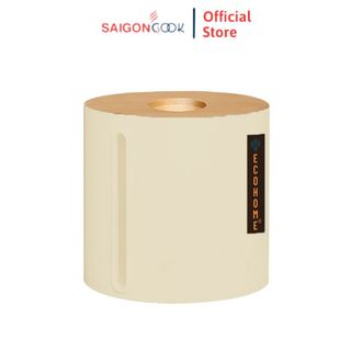 Hộp Đựng Giấy Nắp Tre Tròn Ecohome Saigoncook đa dụng 13.5x13.5 x13.3