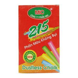 Phấn Trắng, Phấn Nhiều Màu Không Bụi Mic Viết Bảng - Dành Cho Giáo Viên Và Học Sinh