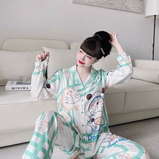 BỘ PIZAMA LỤA XƯỚC CAO CẤP