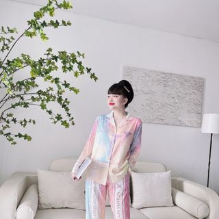 BỘ PIZAMA LỤA XƯỚC CAO CẤP