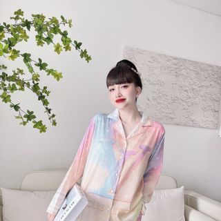 BỘ PIZAMA LỤA XƯỚC CAO CẤP