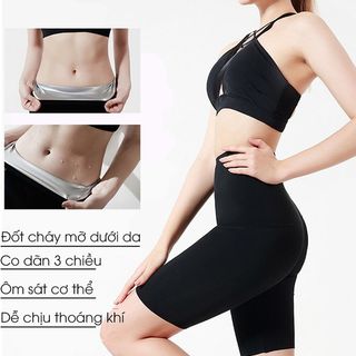 Quần Sinh Nhiệt Đổ Mồ Hôi Giảm Mỡ Bụng Cho Nữ Tự Tin Khoe Vòng 2