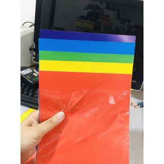 Giấy Thủ Công HH Có Kẻ - Đề Can Màu Bóng Cao Cấp
