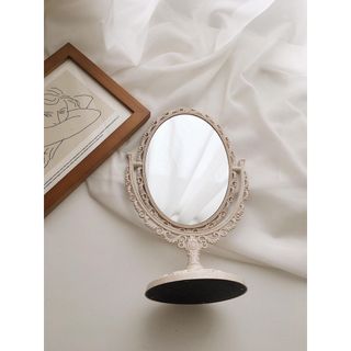 Retro Vintage Mirror Gương Công Chúa Bắc Âu decor bàn trang điểm, phòng ngủ, cửa hàng giá sỉ